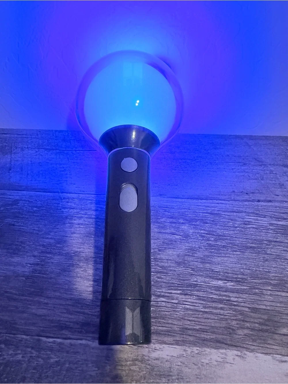 BTS Official Lightstick Army bomb edition(MOS) app connected  - Black